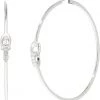 COACH Interlock C Hoop Earrings -COACH Sales Store 41vIOoV5puL. AC SR736920