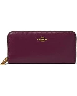 COACH Smooth Leather Slim Accordion Zip | Wallets