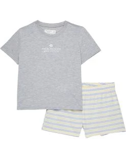 abercrombie kids Shorts Sleep Set (Little Kids/Big Kids) | Sleepwear -COACH Sales Store 615kZMVvs3L. AC SR736920