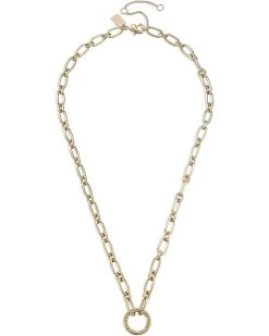 COACH Chain Link Collar Necklace | Necklaces