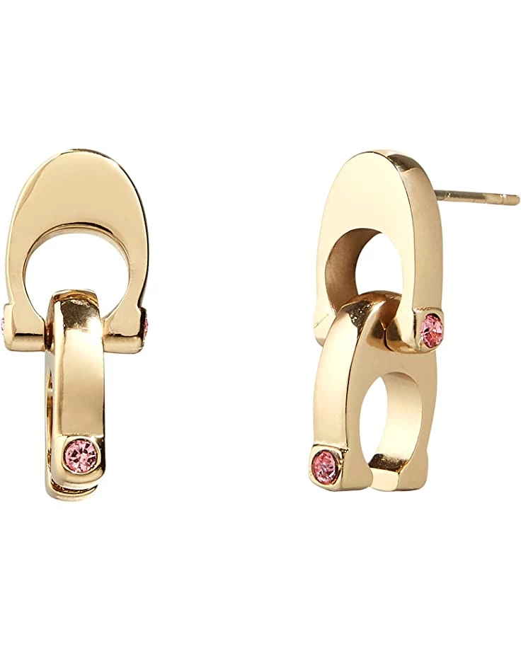 COACH Signature Chunky Drop Earrings 4 COACH Signature Chunky Drop Earrings - Image 2