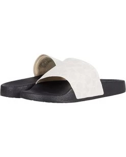 COACH Signature Coated Canvas Pool Slide | Sandals -COACH Sales Store 61BFHNxvyS. AC SR736920