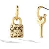 COACH Quilted Padlock Huggie Earrings 1 COACH Quilted Padlock Huggie Earrings -COACH Sales Store 61Fmrh8hmaL. AC SR736920