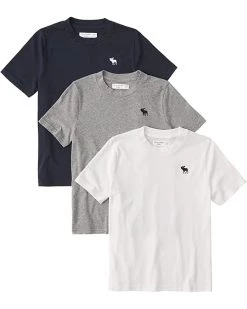 abercrombie kids 3-Pack Icon Crew Tee (Little Kids/Big Kids) | Shirts & Tops 12 abercrombie kids 3-Pack Icon Crew Tee (Little Kids/Big Kids) | Shirts & Tops -COACH Sales Store 61JY7f0FEeL. AC SR736920