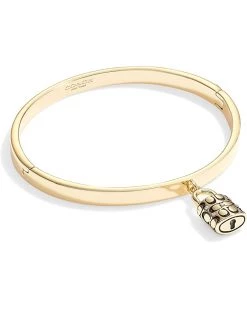 COACH Quilted Padlock Bangle Bracelet | Bracelets
