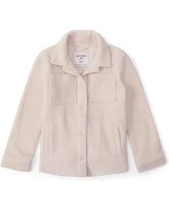 abercrombie kids Sherpa Jacket (Little Kids/Big Kids) | Coats & Outerwear