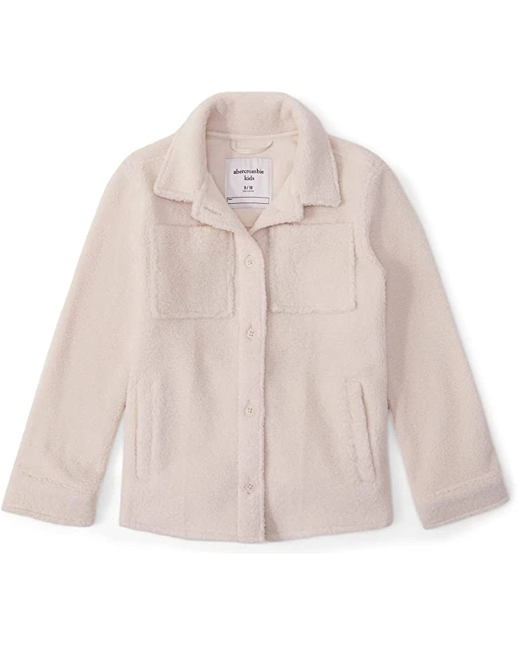 abercrombie kids Sherpa Jacket (Little Kids/Big Kids) | Coats & Outerwear 3 abercrombie kids Sherpa Jacket (Little Kids/Big Kids) | Coats & Outerwear
