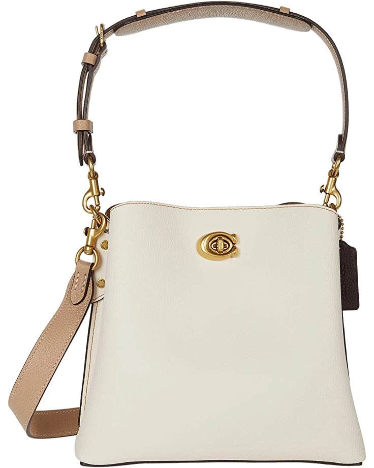 COACH Color-Block Leather Willow Bucket 24 | Handbags 3 COACH Color-Block Leather Willow Bucket 24 | Handbags