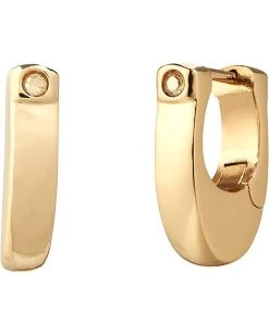 COACH Signature Chunky Hoop Earrings