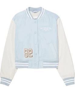 abercrombie kids Varsity Jacket (Little Kids/Big Kids) | Coats & Outerwear