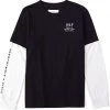 abercrombie kids Long Sleeve Logo Tee (Little Kids/Big Kids) | Shirts & Tops