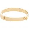 COACH Turnlock Hinge Bangle Bracelet | Bracelets