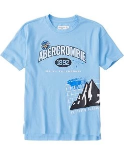 abercrombie kids Short Sleeve Skater Tee (Little Kids/Big Kids) | Shirts & Tops -COACH Sales Store 710Cx9LZfTL. AC SR736920