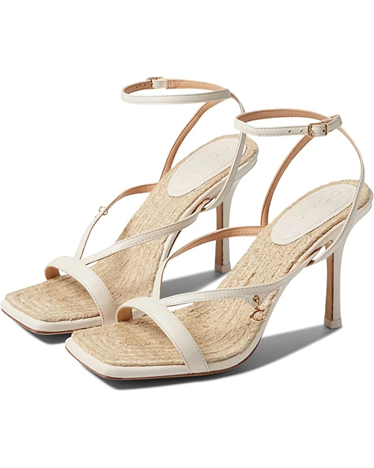 COACH Kaia Leather Sandal | Heels 9 COACH Kaia Leather Sandal | Heels - Image 7