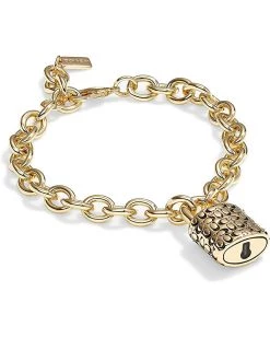 COACH Quilted Padlock Bracelet | Bracelets