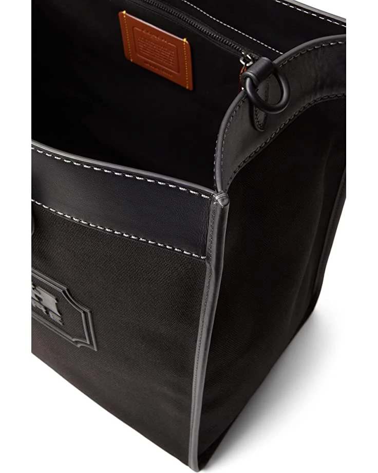 Field Tote 40 in Organic Cotton Canvas with Coach Badge | Handbags 5 Field Tote 40 in Organic Cotton Canvas with Coach Badge | Handbags - Image 3