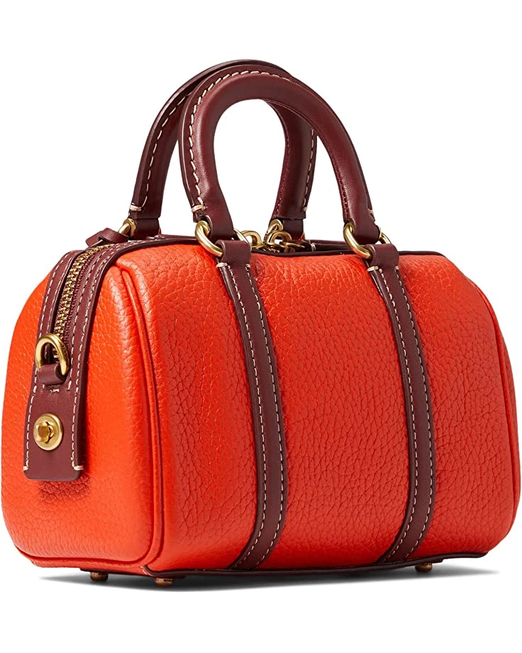 COACH Color-Block Leather Ruby Satchel 18 | Handbags 4 COACH Color-Block Leather Ruby Satchel 18 | Handbags - Image 2