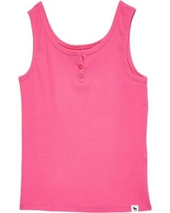 abercrombie kids Slim Rib Henley Tank - Solid (Little Kids/Big Kids) | Shirts & Tops