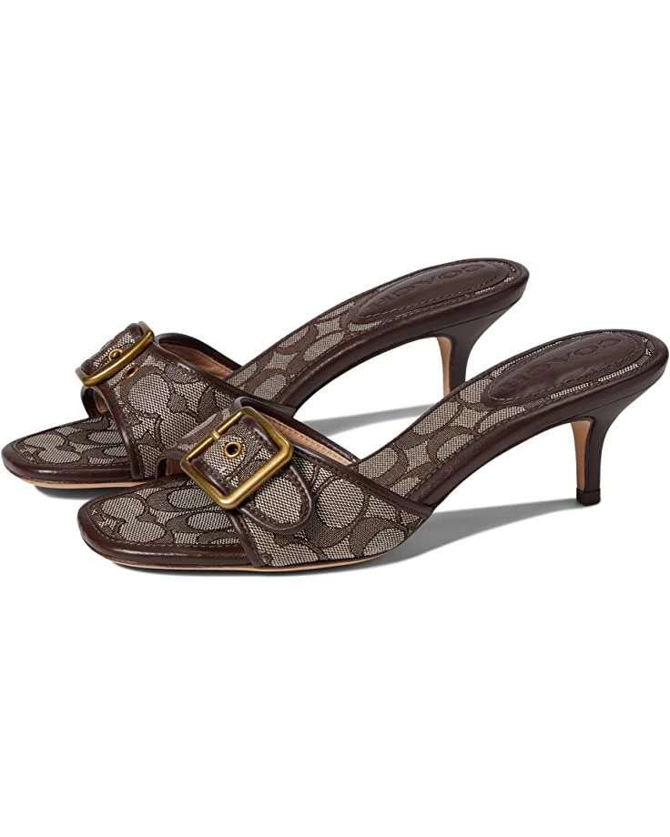 COACH Margot Jacquard Sandal | Heels 8 COACH Margot Jacquard Sandal | Heels - Image 6