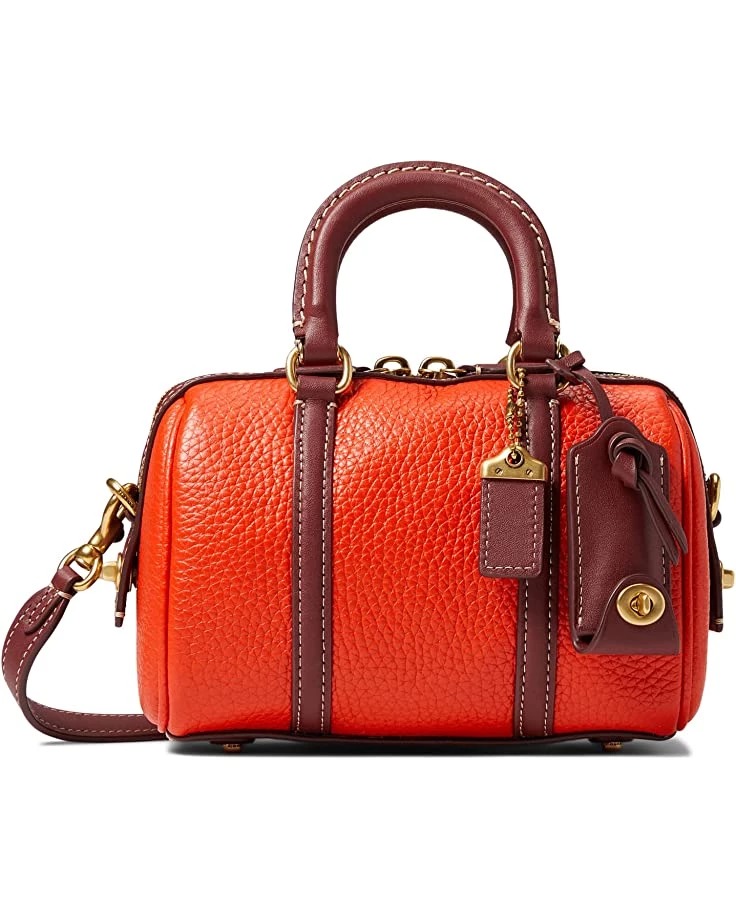 COACH Color-Block Leather Ruby Satchel 18 | Handbags 3 COACH Color-Block Leather Ruby Satchel 18 | Handbags