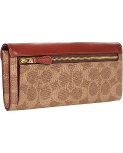 COACH Color-Block Coated Canvas Signature Wyn Soft Wallet | Wallets -COACH Sales Store 71Oy2qgEXBL. AC SR736920