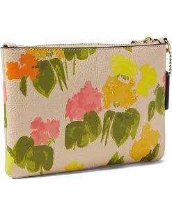 COACH Floral Printed Leather Small Wristlet | Handbags -COACH Sales Store 71T2ZHOx8YL. AC SR736920