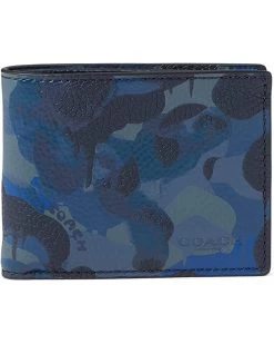 COACH Slim Billfold Camo Leather | Wallets
