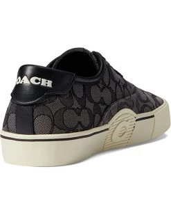 COACH Signature Jacquard Leather Lace-Up Skate Sneaker | Sneakers & Athletic Shoes -COACH Sales Store 71UwNRZJeqL. AC SR736920