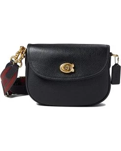 COACH Polished Pebble Leather Willow Saddle Bag | Handbags -COACH Sales Store 71cm5V4YUZL. AC SR736920