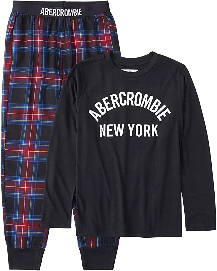 abercrombie kids Flannel Pajama Set (Little Kids/Big Kids) | Sleepwear 3 abercrombie kids Flannel Pajama Set (Little Kids/Big Kids) | Sleepwear