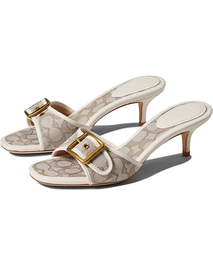 COACH Margot Jacquard Sandal | Heels 3 COACH Margot Jacquard Sandal | Heels