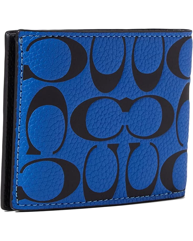 COACH Slim Billfold in Printed Signature Leather | Wallets 4 COACH Slim Billfold in Printed Signature Leather | Wallets - Image 2