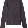 abercrombie kids Long Sleeve Cozy Mock Neck (Little Kids/Big Kids) | Shirts & Tops
