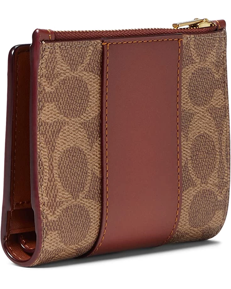 COACH Coated Canvas Signature Bifold Snap Wallet | Wallets 4 COACH Coated Canvas Signature Bifold Snap Wallet | Wallets - Image 2