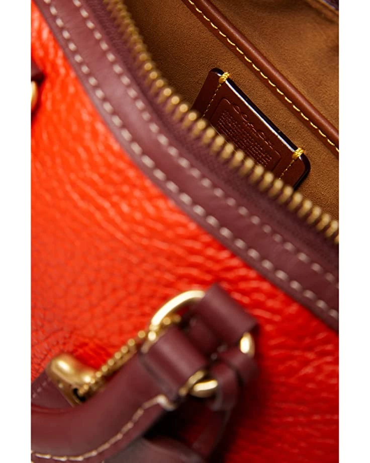 COACH Color-Block Leather Ruby Satchel 18 | Handbags 5 COACH Color-Block Leather Ruby Satchel 18 | Handbags - Image 3