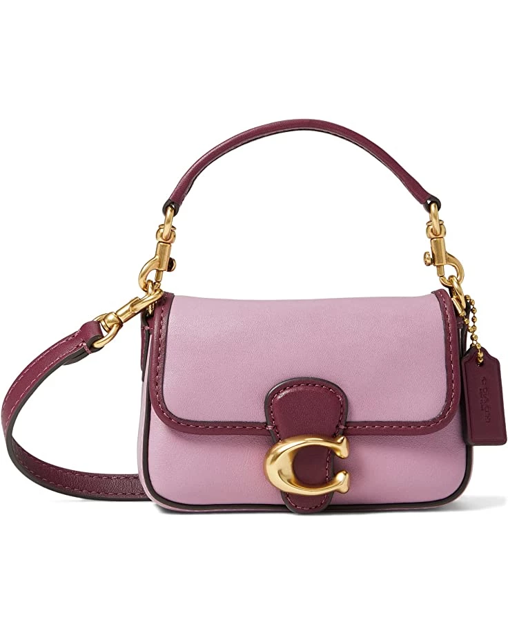 COACH Color-Block Leather Micro Soft Tabby | Handbags 3 COACH Color-Block Leather Micro Soft Tabby | Handbags