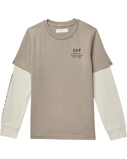 abercrombie kids Long Sleeve Logo Tee (Little Kids/Big Kids) | Shirts & Tops 5 abercrombie kids Long Sleeve Logo Tee (Little Kids/Big Kids) | Shirts & Tops -COACH Sales Store 71vMHUc29pL. AC SR736920