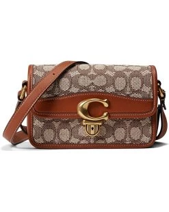 COACH Signature Jacquard Studio Shoulder Bag 19 | Handbags