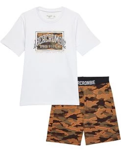 abercrombie kids Short Sleep Set (Little Kids/Big Kids) | Sleepwear -COACH Sales Store 71z1A4EFc8L. AC SR736920