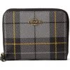 COACH Novelty Box Program Plaid Print Small Zip Around Wallet | Wallets -COACH Sales Store 816WN9wTvXL. AC SR736920