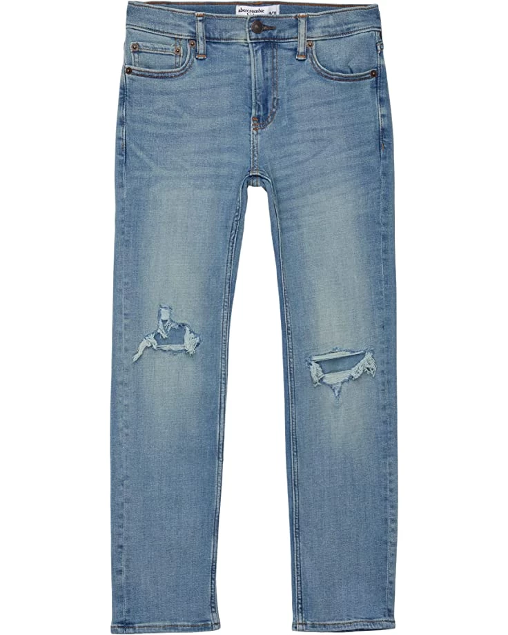 abercrombie kids Skinny Jeans in Light Destroy (Little Kids/Big Kids) 3 abercrombie kids Skinny Jeans in Light Destroy (Little Kids/Big Kids)