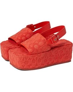 COACH Noelle Terry Cloth Sandal | Heels -COACH Sales Store 81DxvKvUgeL. AC SR736920