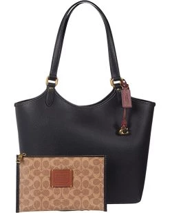 COACH Polished Pebble Leather Day Tote | Handbags