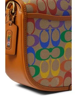 COACH Pride Coated Canvas Signature Willow Saddle Bag | Handbags -COACH Sales Store 81FWlWujGlL. AC SR736920