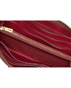 COACH Color Block Coated Canvas Signature Slim Accordion Zip | Wallets -COACH Sales Store 81K94sN51JL. AC SR736920