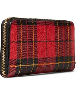COACH Novelty Box Program Plaid Print Slim Accordion Zip | Wallets -COACH Sales Store 81KSicdlFpL. AC SR736920