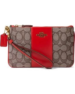 COACH Box Program Signature Jacquard Small Wristlet | Handbags -COACH Sales Store 81L76HW4rML. AC SR736920