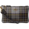 COACH Novelty Box Program Plaid Print Small Wristlet | Handbags