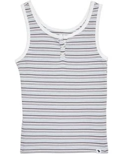 abercrombie kids Slim Rib Henley Tank - Pattern (Little Kids/Big Kids) | Shirts & Tops