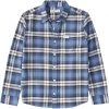 abercrombie kids Flannel Button-Up Shirt (Little Kids/Big Kids) | Shirts & Tops